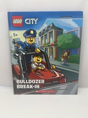 LEGO City Bulldozer Break-In - Blue & Red Cover